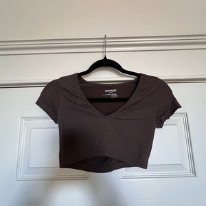Garage Stacie Seamless V-Neck Tee